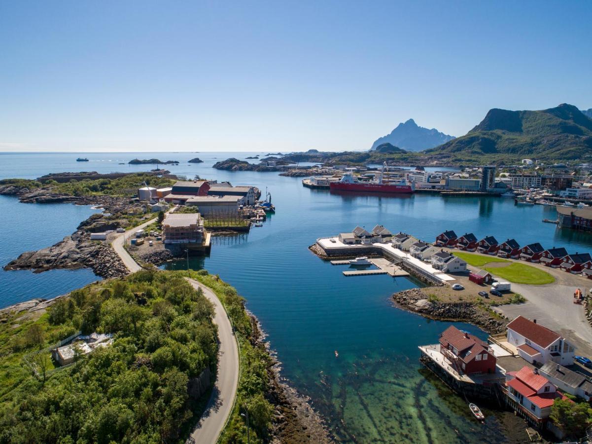 Rorbuene Svolvaer Havn Villa Buitenkant foto