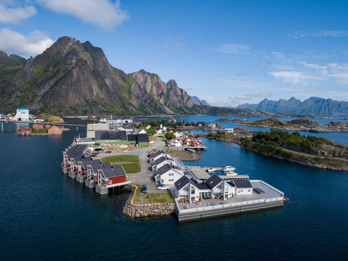 Rorbuene Svolvaer Havn Villa Buitenkant foto