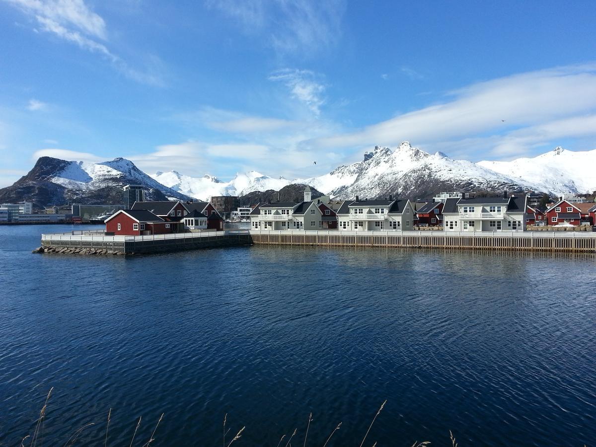 Rorbuene Svolvaer Havn Villa Buitenkant foto