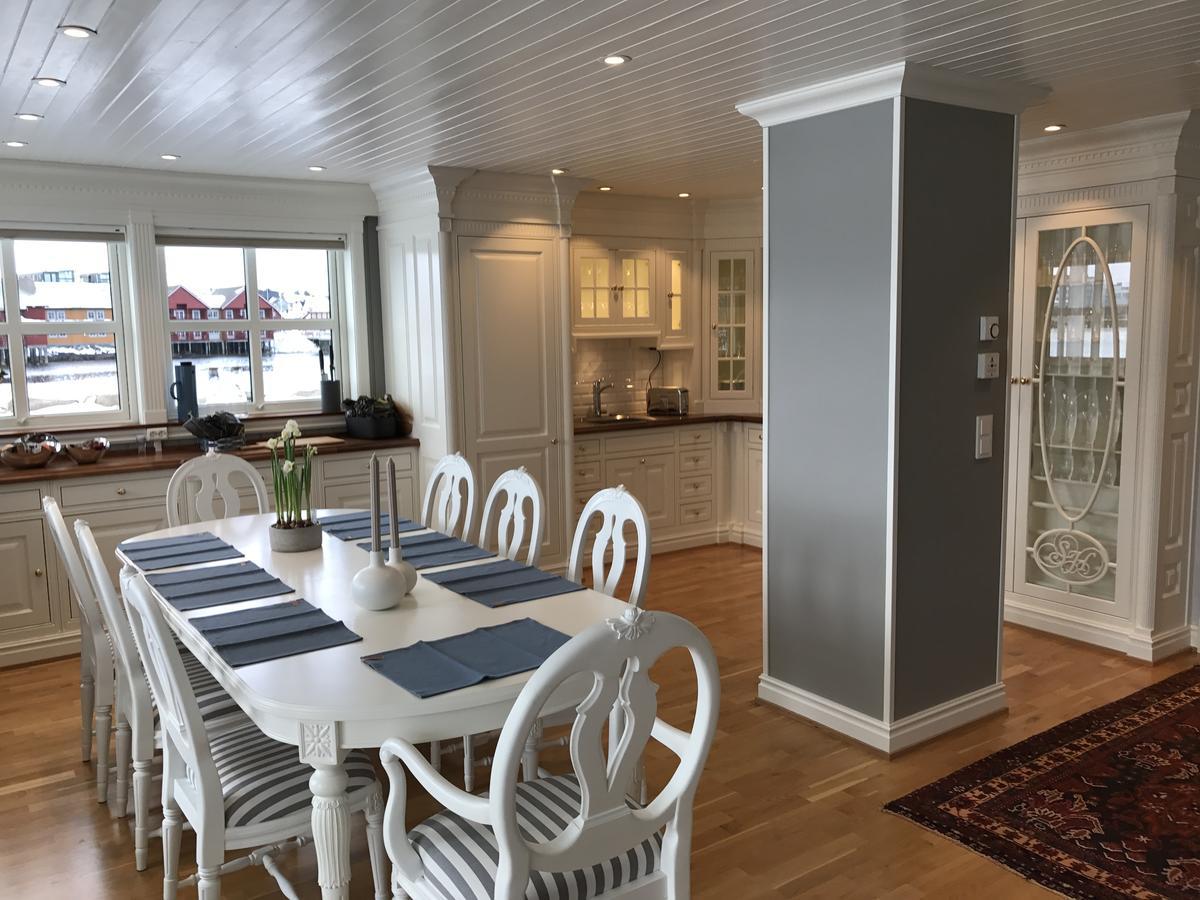 Rorbuene Svolvaer Havn Villa Buitenkant foto