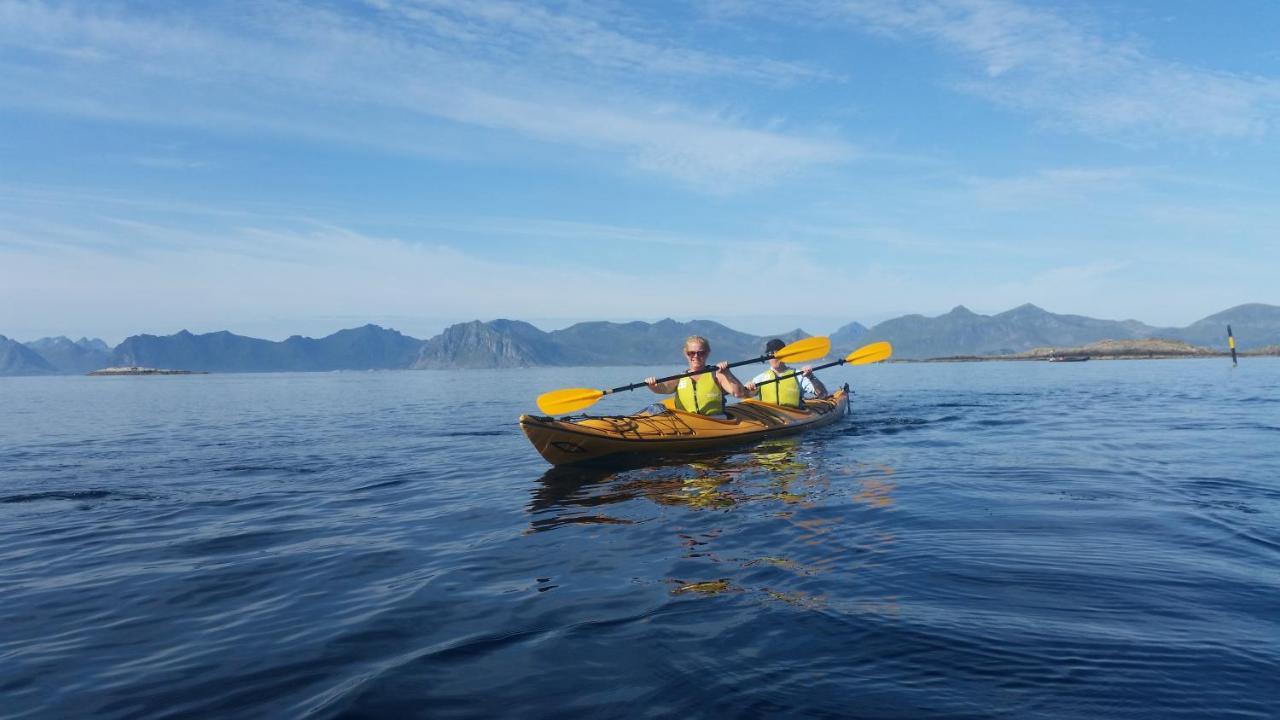 Rorbuene Svolvaer Havn Villa Buitenkant foto