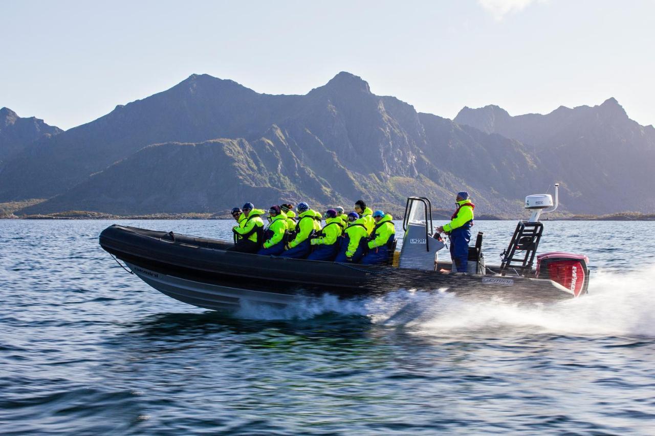 Rorbuene Svolvaer Havn Villa Buitenkant foto