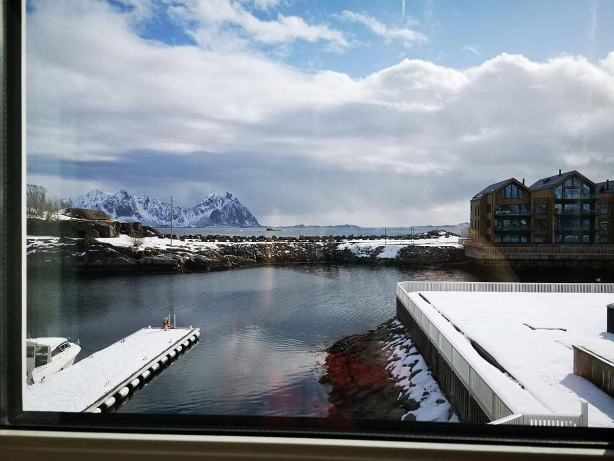 Rorbuene Svolvaer Havn Villa Buitenkant foto